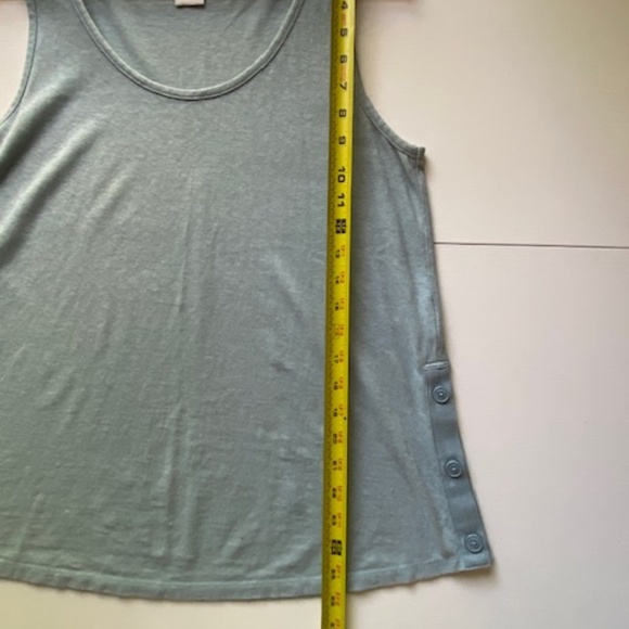 Poetry Tank Hemp and Cotton Light Green Size 6 - Picture 9 of 10